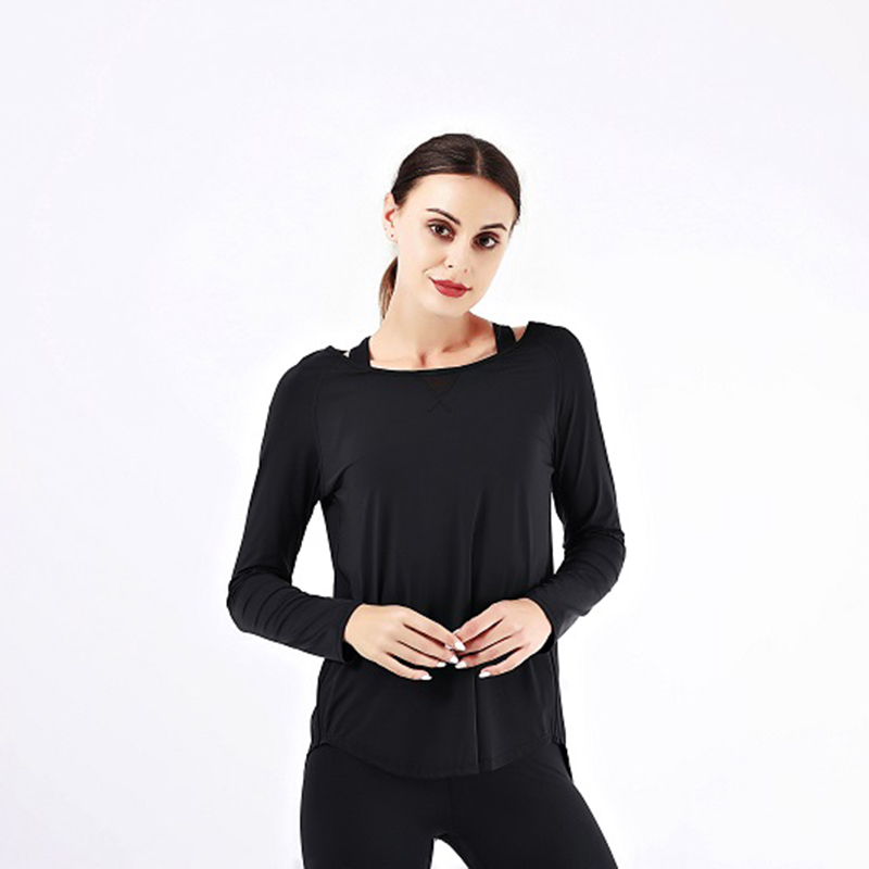 New Style Women Gym Long Sleeve Yoga T-shirt