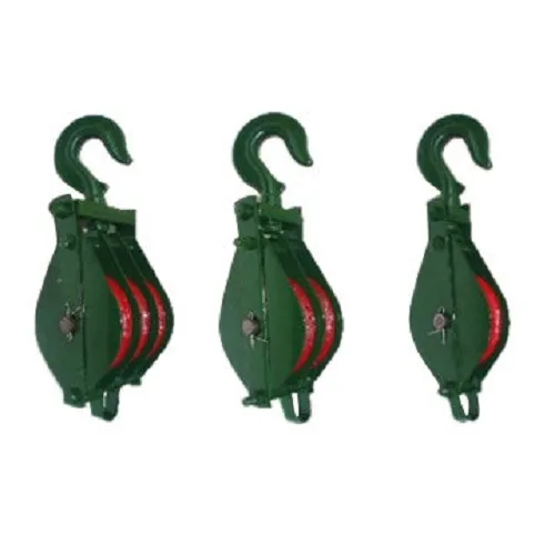 Pulley Blocks Single Double and Triple Type Available