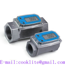 Flow Meter Inline Digital Turbine Flow Meter Diesel Kerosene Fuel Water Flow Meter