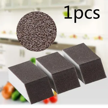 1pc New High Quality Alumina Emery Sponge Brush Kitchen Home Washing Cleaning Cleaner Tool Bowl Wash Pot Brush Sponges