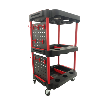 Aluminum Alloy Auto Detailing Cart for Garage