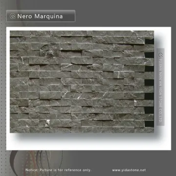 China Nautral Slab Exterior And Interior Wall Culture Stone Nero Marquina