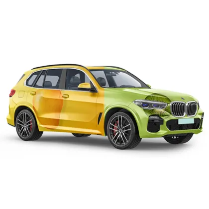 Personalized Gradient Painted Car Film Sticker for Auto Color Change