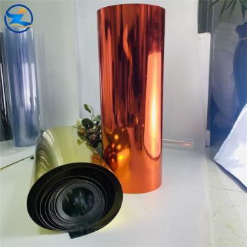 Transparent pet packing film rigid rolls