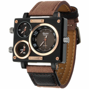 Oulm 3595 Fashion Men's Quartz Watch - Waterproof Business Luxury Alloy Watch for Men