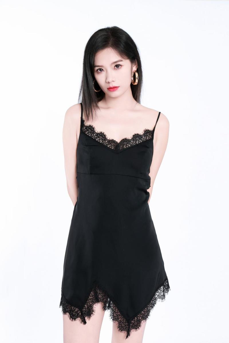 Slim Fitting Lace Camisole Dress