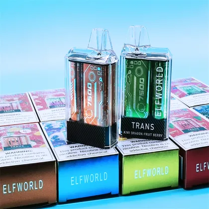 E Cigarettes Elf world Trans Amazon