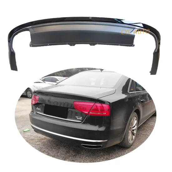 W12 Style Rear Diffuser for AUDI A8 2015-2018