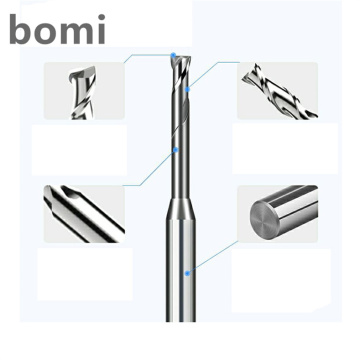 Mini fresa ad affondamento CNC fresata AlTiN in metallo duro integrale