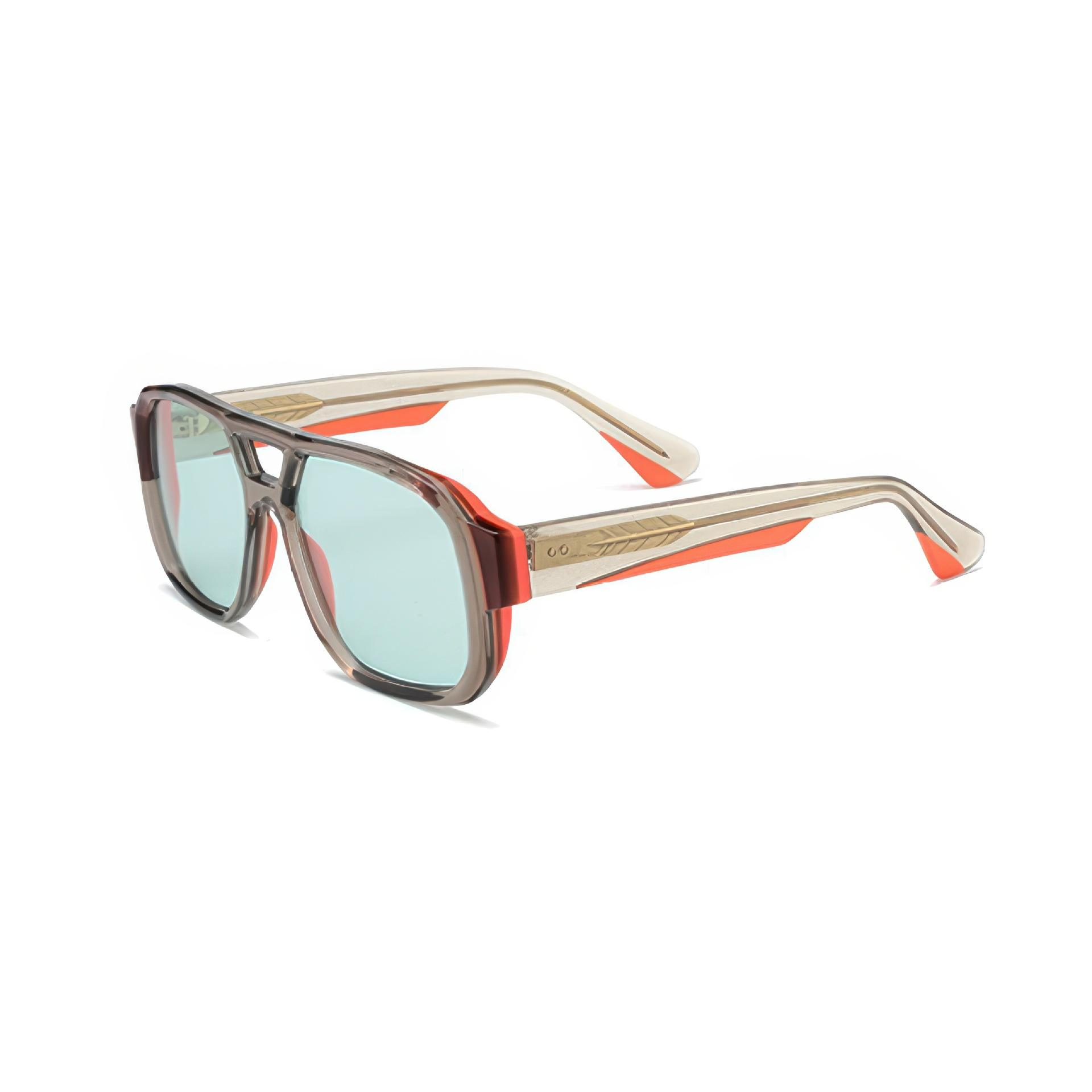 Nylon Lens Men Acetate Sunglasses
