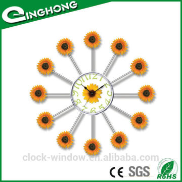 Design colorful wall clock different shape