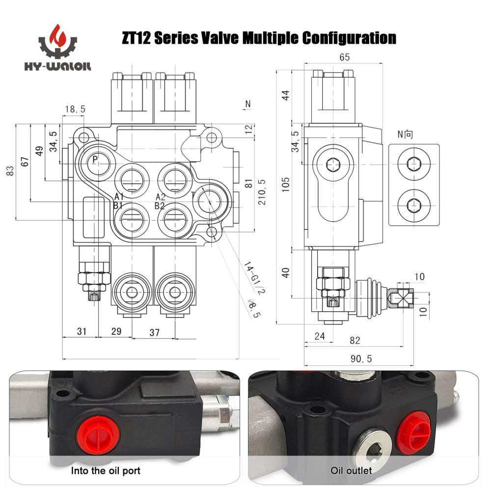 Simple Designed Hydraulic Valve