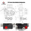 Válvula de controle DCV40 para trailer de maquinaria de engenharia