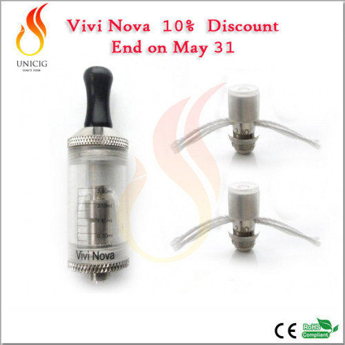 Durable Vivi Nova Tank Clearomizer with 2.8ml 3.5ml Capacity