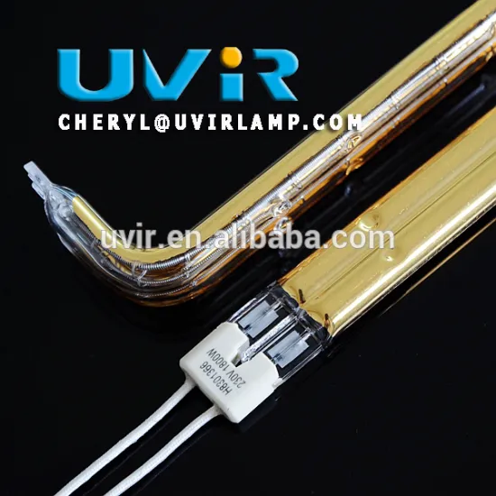 nir lamp for heating with glod coat 115v 450w