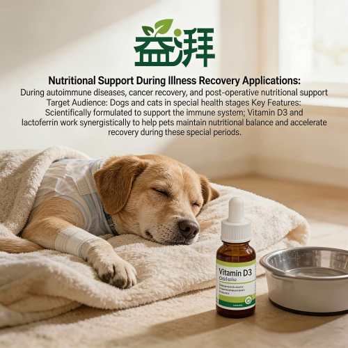 Suplemento de cálcio e fósforo para animais de estimação sênior