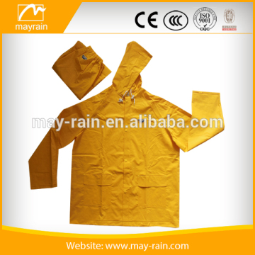 Best outdoor waterproof rain suit pvc rain suit