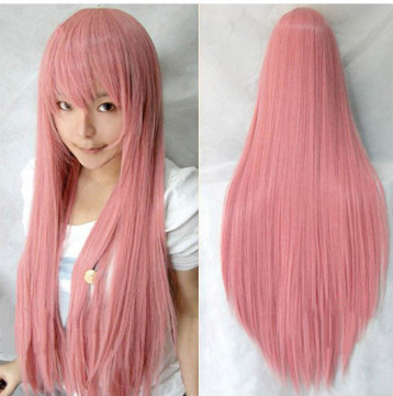 Harajuku Style 80cm Long Straight Anime Wig for Cosplay and Role Playing