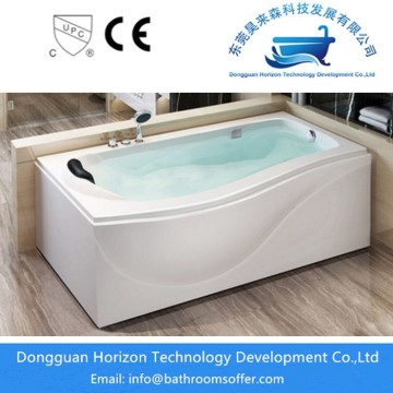 Freestanding seamed acrylic bathtubs