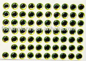 3D eyes for fishing lures