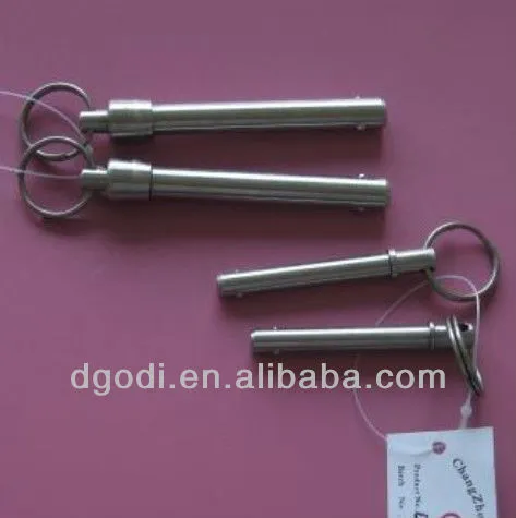 stainless steel drop lock pin