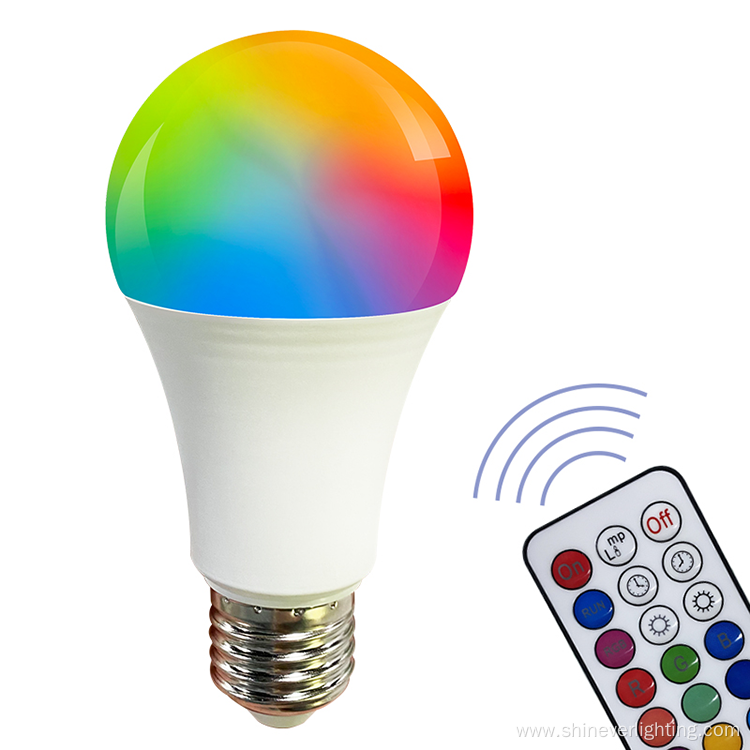 RGB IR Remote Control Led Bulb