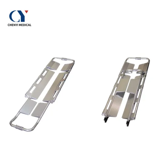 Aluminum alloy scoop stretcher