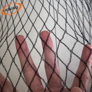 High strength HDPE anti bird screen high net with customized size