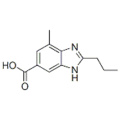 Ácido 1H-benzimidazol-5-carboxílico, 7-metil-2-propil-CAS 152628-03-0