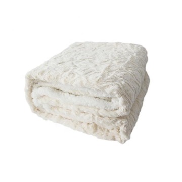 Super miękki ciepły futro Sherpa Reversible Rzut Borec