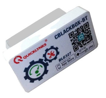 OEM SUPER BLE327 WITTE OBD2 Bluetooth 4.0 -scanner met Car HUD Display voor Android &amp; iOS