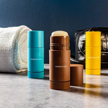 colored mineral deodorant stick