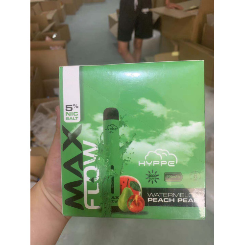 Hyppe Max Flow Dispositivo descartável 2000 Puffs por atacado