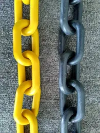 plastic coated steel link chain