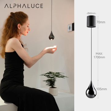 Modern European Style High Ceiling Chandelier Pendant Lights for Kitchen and Bedroom