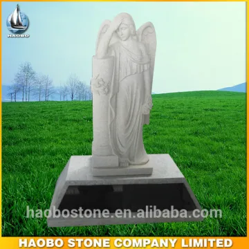 granite America style angel sculpture