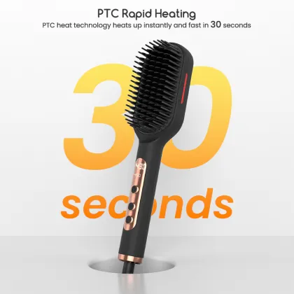 Customized Hot Styling Ionic Hair Straightening Comb