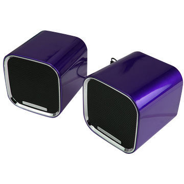 2.0-channel Tablet PC Speakers, USB Powered, 3.5mm Jack, Stereo Sound