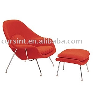 Womb chair and ottoman