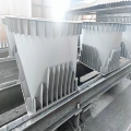 Abrasion and Impact Resistant Ore Receiving Hopper