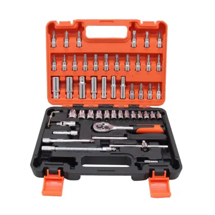 Professional Mechanic's Tool Set: Including Ratchet Wrenches, Socket Wrenches, Spanners, and More
