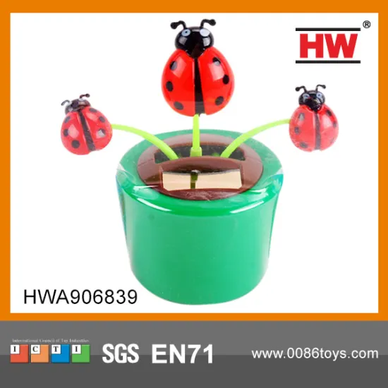 Education solar powered doll toy