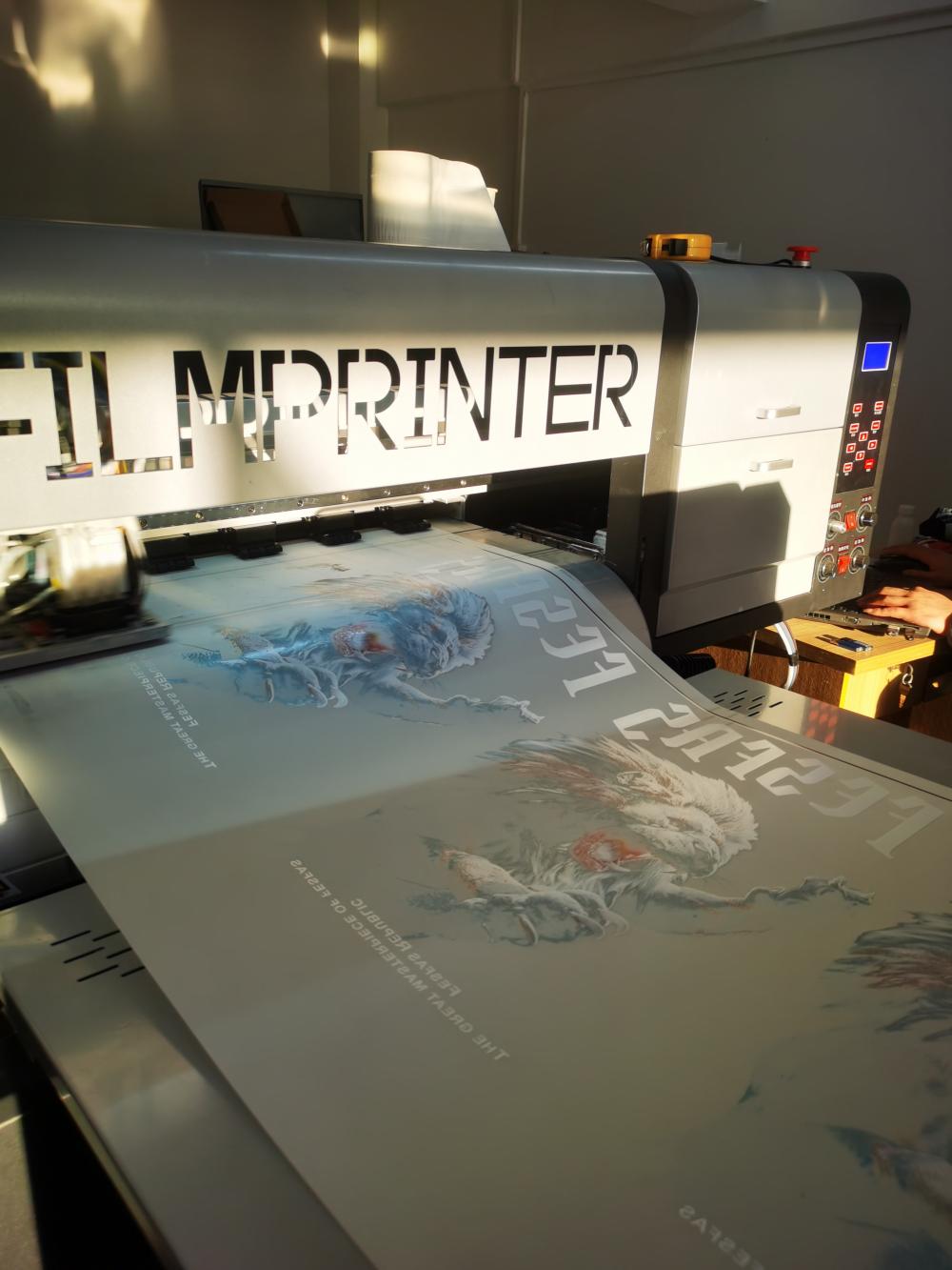 white ink transfer T-shirt printer