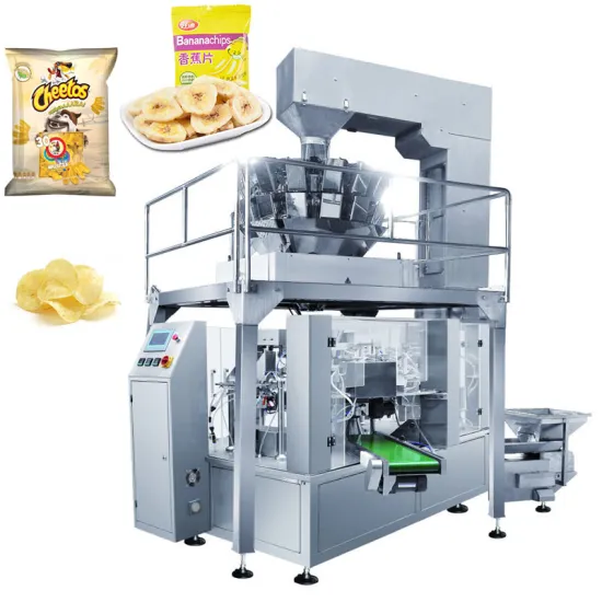 Automatic Spring Roll Filling Machine - Premade Pouch Filler