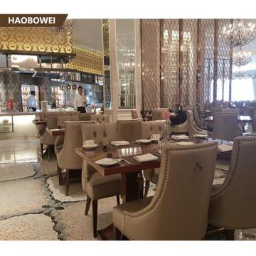 Classic Wooden Dining Tables and Armchair Furniture Designs for Restaurants