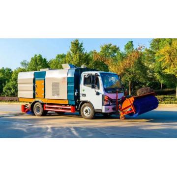 4x2 Road Cleaning Dust Vacuum Sweeper Truck