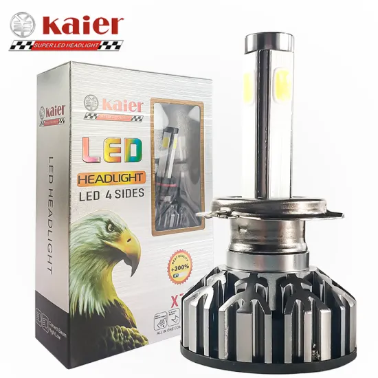 Kaier LED Factory 6000K 8800lm H4 Super White LED Headlight Bulb