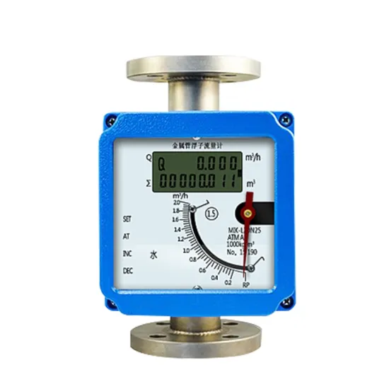 Stainless steel metal tube rotameter