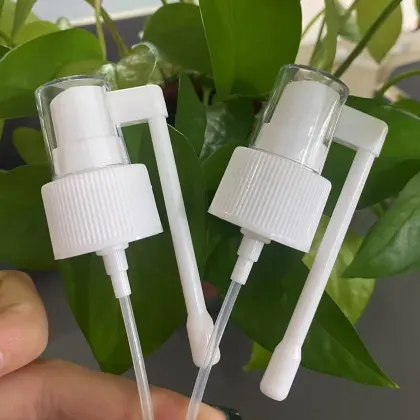 Adjustable Nozzle Length Nasal Sprayer 20/410 24/410 Plastic Medical Atomizer Sprayer