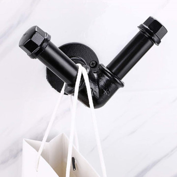 Customized DIY Industrial Iron Steel Pipe Bracket